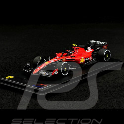 Carlos Sainz Jr Ferrari SF23 n° 55 Winner GP Singapore 2023 F1 1/43 LookSmart LSF1054