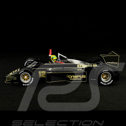 Ayrton Senna Lotus Renault 97T n° 12 Première victoire Vainqueur GP Portugal 1985 F1 1/18 Minichamps 540853872