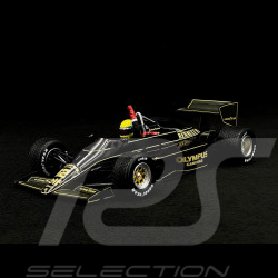 Ayrton Senna Lotus Renault 97T n° 12 Première victoire Vainqueur GP Portugal 1985 F1 1/18 Minichamps 540853872