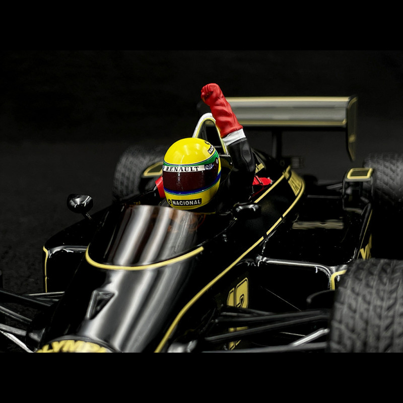Miniature Altaya Lotus Renault 97T Formule 1 - GP Du Portugal 1985 - Échelle 1/8 - Poche N°17 - Neuf