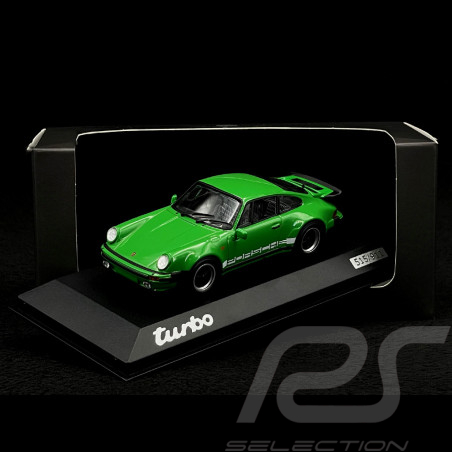 SEHR SELTEN Porsche 911 Turbo 3.0 Typ 930 1976 Vipergrün 1/43 Minichamps WAP0202210S930