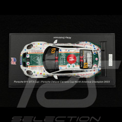 Porsche 911 GT3 Cup Type 992 n° 25 Vainqueur Porsche Deluxe Carrera Cup USA 2023 1/43 Spark US370