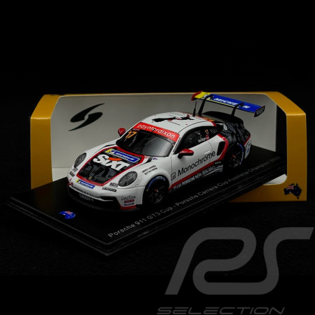 Porsche 911 GT3 Cup Type 992 n° 17 Sieger Porsche Carrera Cup Australia 2023 1/43 Spark AS071