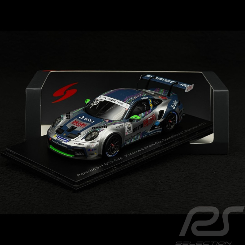 Porsche 911 GT3 Cup Type 992 n° 20 Winner Porsche Carrera Cup Scandinavia 2023 1/43 Spark S5668