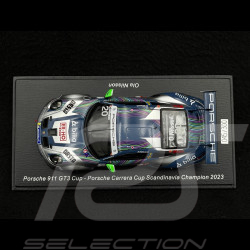 Porsche 911 GT3 Cup Type 992 n° 20 Vainqueur Porsche Carrera Cup Scandinavie 2023 1/43 Spark S5668