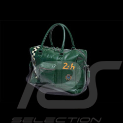 Big Leather Travel Bag 24h Le Mans 48H Dark Green 27473-3037