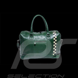 Big Leather Travel Bag 24h Le Mans 48H Dark Green 27473-3037