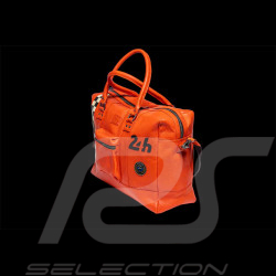 Big Leather Travel Bag 24h Le Mans 48H Orange 27473-2090