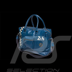 Big Leather Travel Bag 24h Le Mans 48H Royal Blue 27473-0012