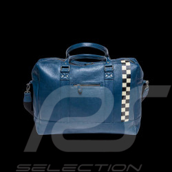 Big Leather Travel Bag 24h Le Mans 48H Royal Blue 27473-0012