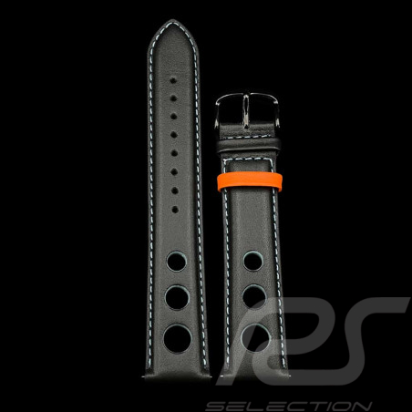 Watch Band Paddock Extra Long exclusive RS Selection x Pierre Lannier Black BRA052A2233