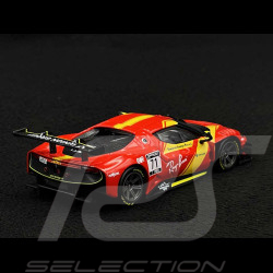 Ferrari 296 GT3 n°71 2023 Red / Yellow 1/43 Bburago 36320