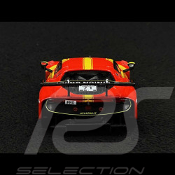 Ferrari 296 GT3 n°71 2023 Red / Yellow 1/43 Bburago 36320