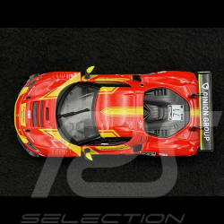 Ferrari 296 GT3 n° 71 2023 Rouge / Jaune 1/43 Bburago 36320