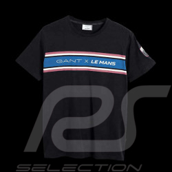 Gant T-shirt 24h Le Mans Marineblau - herren