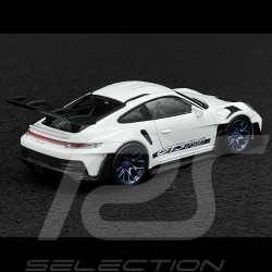 Porsche 911 GT3 RS Type 992 2022 Blanc / Bandes Bleues 1/43 Norev Jet-Car 750048