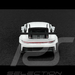 Porsche 911 GT3 RS Type 992 2022 Blanc / Bandes Bleues 1/43 Norev Jet-Car 750048