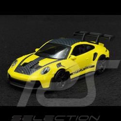 Porsche 911 GT3 RS Type 992 2022 Jaune Racing / Bandes Noires 1/43 Norev Jet-Car 750063