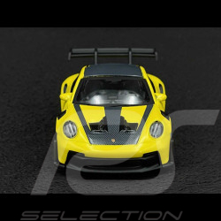 Porsche 911 GT3 RS Type 992 2022 Jaune Racing / Bandes Noires 1/43 Norev Jet-Car 750063