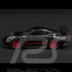 Porsche 911 GT3 RS Type 992 2022 Black / Red Stripes 1/43 Norev Jet-Car 750062