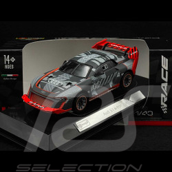 Audi S1 e-tron Quattro Hoonitron 2023 Grau / Rot 1/43 Bburago 38311