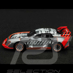 Audi S1 e-tron Quattro Hoonitron 2023 Grau / Rot 1/43 Bburago 38311