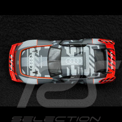 Audi S1 e-tron Quattro Hoonitron 2023 Grau / Rot 1/43 Bburago 38311