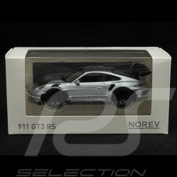 Porsche 911 GT3 RS Type 992 2022 Eisgrau / Schwarze Streifen 1/43 Norev Jet-Car 750049