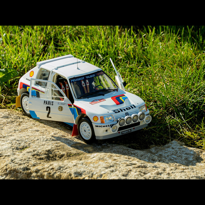 BALOCCO Ingrosso Modellismo Online . PEUGEOT 205 T16 & J5 WINNER MONTE CARLO 1985 A.VATANEN-T