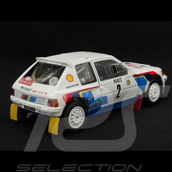 Ari Vatanen Peugeot 205 T16 n° 2 Vainqueur Rallye Monte Carlo 1985 1/18 Norev 184864