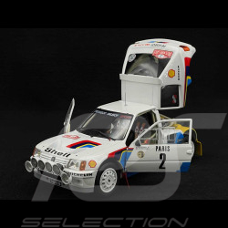 Ari Vatanen Peugeot 205 T16 n° 2 Vainqueur Rallye Monte Carlo 1985 1/18 Norev 184864