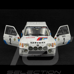 Ari Vatanen Peugeot 205 T16 n° 2 Vainqueur Rallye Monte Carlo 1985 1/18 Norev 184864