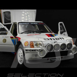 Ari Vatanen Peugeot 205 T16 n° 2 Vainqueur Rallye Monte Carlo 1985 1/18 Norev 184864