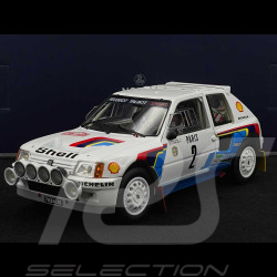 Ari Vatanen Peugeot 205 T16 n° 2 Vainqueur Rallye Monte Carlo 1985 1/18 Norev 184864