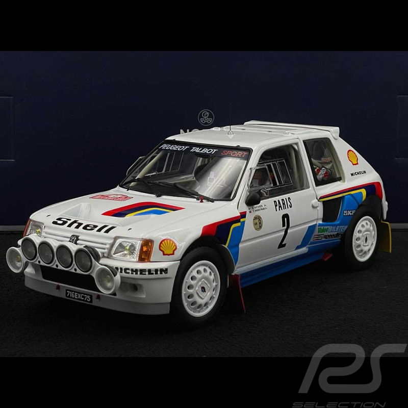 Ari Vatanen Peugeot 205 T16 n° 2 Winner Rallye Monte Carlo 1985 1/18 Norev 184864
