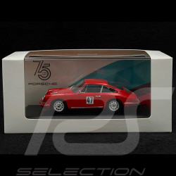 Porsche 911 n° 47 Eberhard Mahle 1966 Red 1/43 Spark MAP02015023