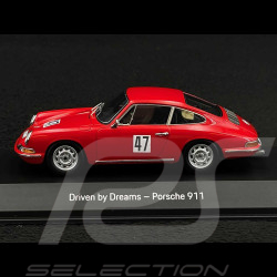 Porsche 911 n° 47 Eberhard Mahle 1966 Red 1/43 Spark MAP02015023