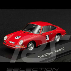 Porsche 911 n° 47 Eberhard Mahle 1966 Red 1/43 Spark MAP02015023