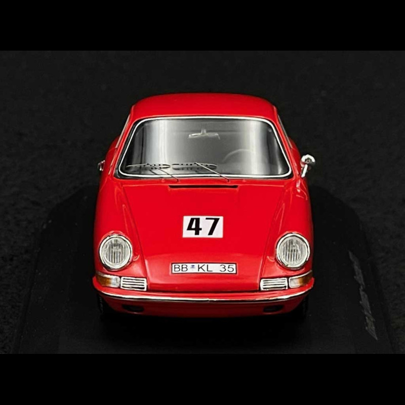 Porsche 911 N 47 Eberhard Mahle 1966 Rouge 1 43 Spark MAP02015023 porsche-911-n-47-eberhard-mahle-1966-rouge-1-43-spark-map02015023