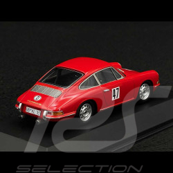 Porsche 911 n° 47 Eberhard Mahle 1966 Red 1/43 Spark MAP02015023