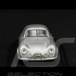 Porsche 356 SL Gilberte Thirion 1952 Argent 1/43 Spark MAP02000223