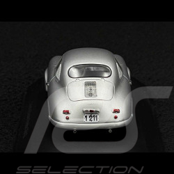 Porsche 356 SL Gilberte Thirion 1952 Argent 1/43 Spark MAP02000223