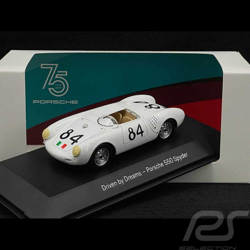 Porsche 550 Spyder n° 84 Vainqueur Targa Florio 1956 1/43 Spark MAP02005023