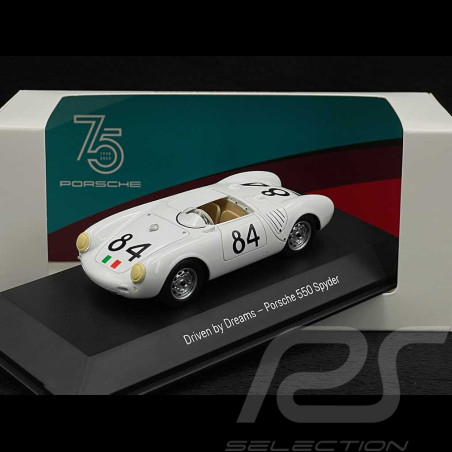 Porsche 550 Spyder n° 84 Vainqueur Targa Florio 1956 1/43 Spark MAP02005023