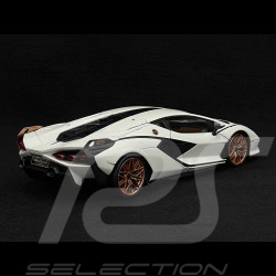 Lamborghini Sian Hybrid FKP37 2020 Blanc 1/18 Bburago 11046W