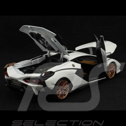 Lamborghini Sian Hybrid FKP37 2020 Blanc 1/18 Bburago 11046W