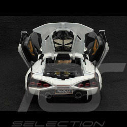 Lamborghini Sian Hybrid FKP37 2020 White 1/18 Bburago 11046W