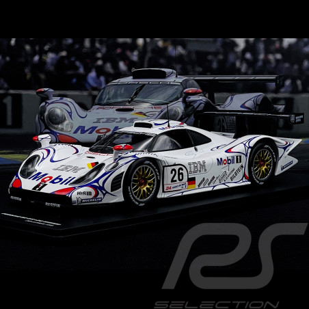 Porsche 911 GT1-98 Type 996 n° 26 Vainqueur 24h Le Mans 1998 1/18 Werk83 W18029001