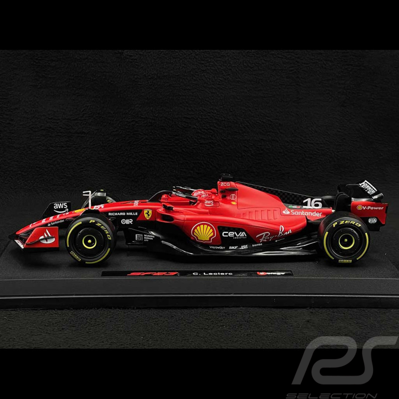 Charles Leclerc Ferrari SF23 n° 16 Saison 2023 F1 1/18 Bburago 16812L
