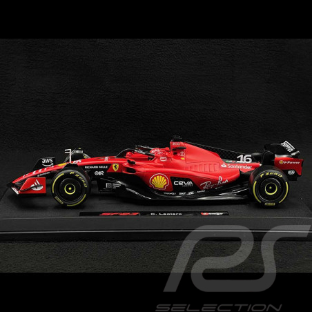 Charles Leclerc Ferrari SF23 n° 16 Season 2023 F1 1/18 Bburago 16812L